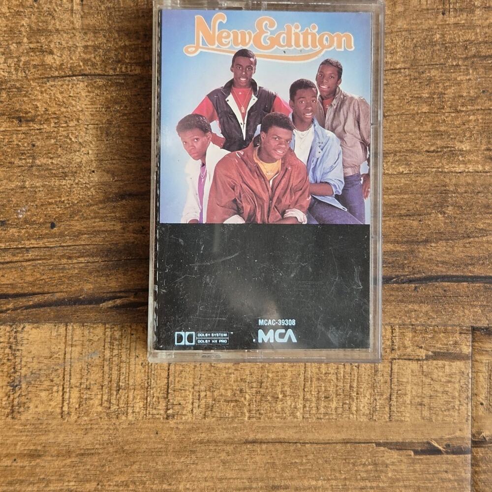 Vtg New Edition Self Titled Cassette Tape